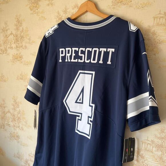 NWT Nike On-Field Dallas Cowboys Dak Prescott Jersey Size XL - Picture 1 of 8